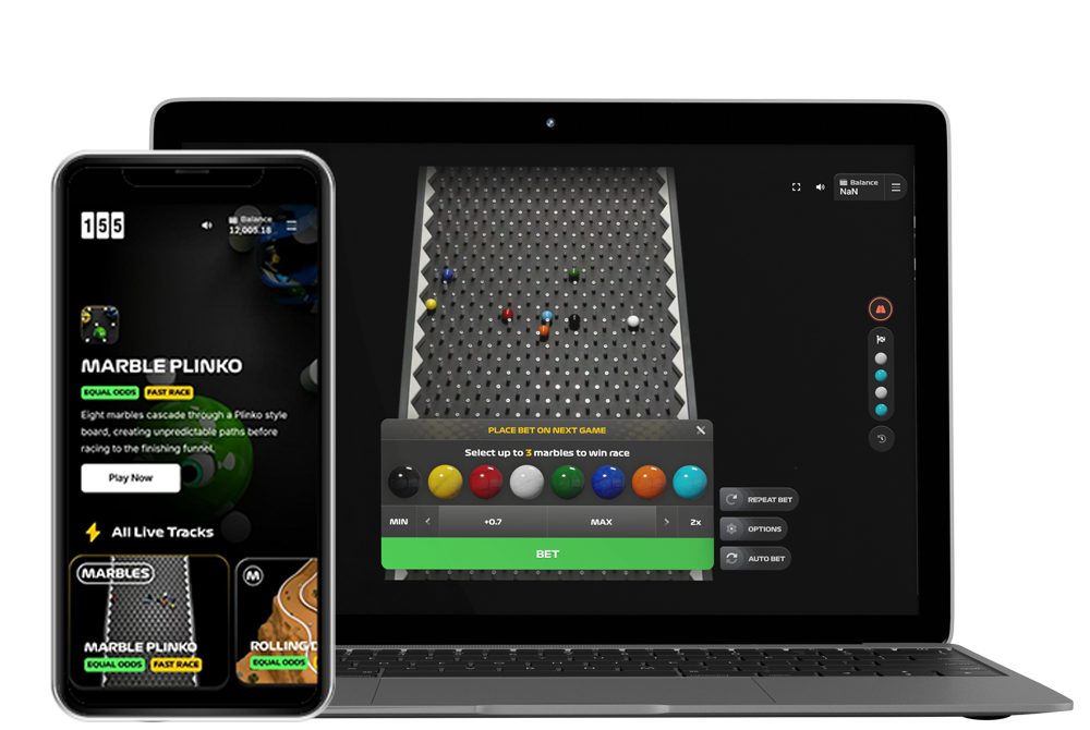 Marbles Live Racing Games from 155.io